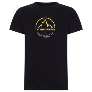 Męskie koszulka La Sportiva Logo Tee Black, La Sportiva