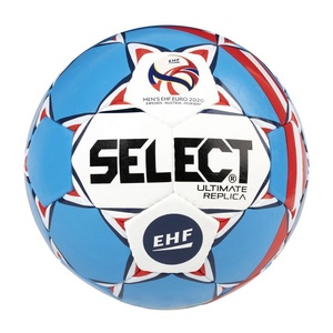Ręczna piłka Select HB Ultimate EURO 2020 Replica biało niebieska, Select